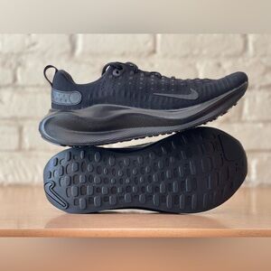 Nike ReactX Infinity Run 4 Men Sz 11.5 Running Shoes Black Anthracite DR2665-004